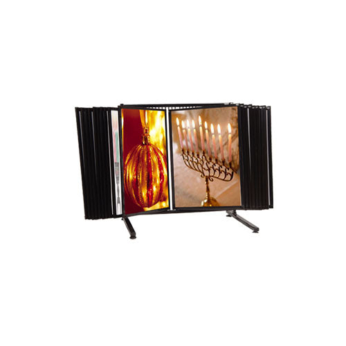 Tabletop Photo, Multi-Panel Display | 30 Steel Flip Display Panels ...