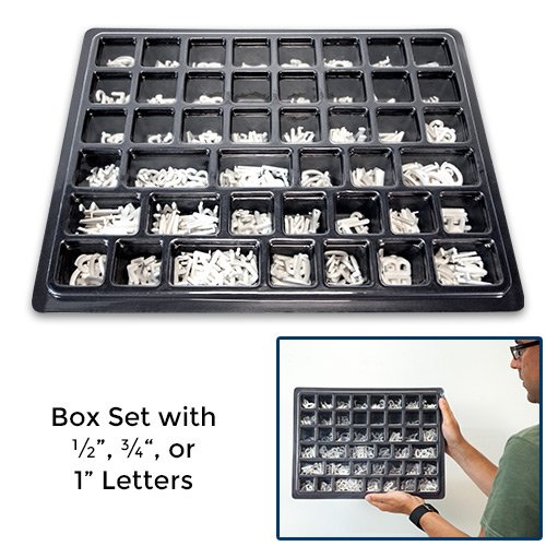Helvetica Font Changeable Letter Board Letter Sets in Various Sizes ...