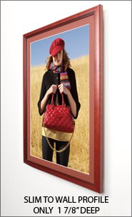 30 x 40 Wood Picture Poster Display Frames with Matboard (Wood 353)