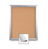 Extra Large 24 x 48 Super Wide-Face Enclosed Bulletin Cork Board SwingFrames