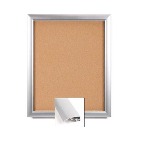 Extra Large 24 x 60 Super Wide-Face Enclosed Bulletin Cork Board SwingFrames