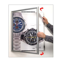40x60 Frame, SwingFrame Wide Face 40 x 60 Poster Display, Swing Open Quick  Change 40x60 Frames